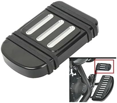 Motorcycle Edge Cut Brake Pedal Pad Cover For Harley Electra Street Glide 96-13