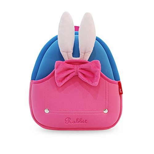 YISIBO Waterproof Kids Backpack 3D Rabbit Cartoon School Hiking Sidesick Bags
