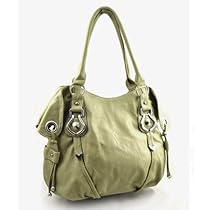 Hot Sale New York Hobo Handbag (Light Taupe Green)
