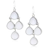 Lucky Brand Campania Ears Silver-Tone White Se
