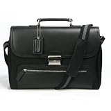 MODERM Nylon & Leather Messenger Brief Bag