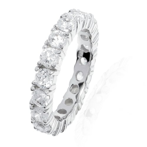 Rafaela Damen-Ring Donata Argento Classico Sterling Silber Zirkonia weiss Gr.58 (18.5) 608 Preisvergleich