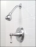 Chrome Shower Faucet Set – Single Lever Handle