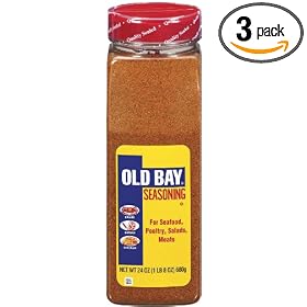 Old Bay Seasoning, 24-Ounce Plastic Canister (Pack of 3)