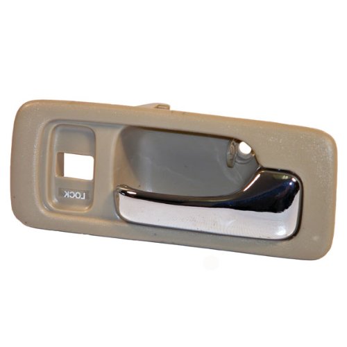 90-93 Honda Accord Beige Tan Inside Inner Interior Door Handle Right Passenger