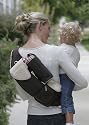 Essentials Logic Nappy Changing Bag, Cocoa & Pink