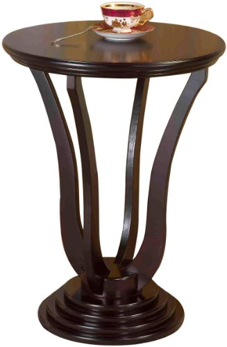 Frenchi Home Furnishing Round Espresso