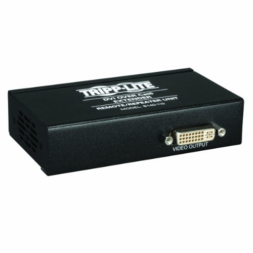 Tripp Lite DVI over Cat5 / Cat6 Extender, Repeater 1920x1080 at 60Hz(B140-110)