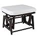 Baby : DwellStudio™ for Target® Mercer Ottoman - Walnut/ White Cushion