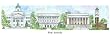 Western Kentucky University - Collegiate Scenes - 9 x 18 Inch