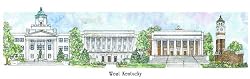 Western Kentucky University - Collegiate Scenes - 9 x 18 Inch