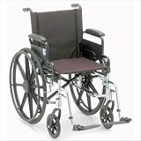 16 Lightweight Wheelchair Swing Away Footrest, and Black Nylon Upholstery