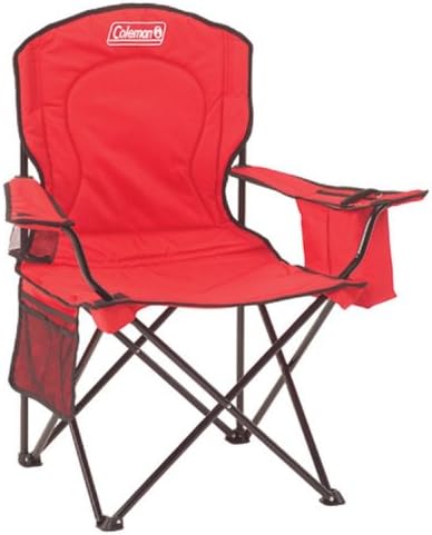 Coleman Camping Oversized Quad Chair with Cooler