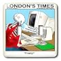 Londons Times Funny Computer Cartoons - WAITING FOR AMERICA ONLINE AFTER BOOTING UP - Light Switch Covers - double toggle switch