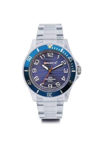 Avalanche Watch Unisex-Armbanduhr Alpine Analog Kunststoff blau AV-101P-CLBU-44