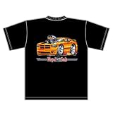 Charger Warped Heads Tee Shirt -large