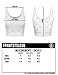 THENEWNEW Womens Sleeveless Lace Crop Top