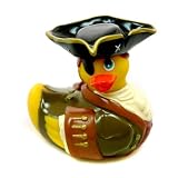 Big Teaze Toys Pirate Rubber Duck Ducky Duckie I Rub My Duckie Waterproof Bathtub Personal Personal Massager Kit