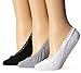 Keds Women's Lace Trim Liner No Show Socks 3-Pack