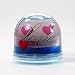 Foto-Schneekugel LOVE HEARTS mit 2 roten Herzen