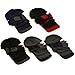 Men's Winter Fleece Hat Scarf Gloves Set Charcoal