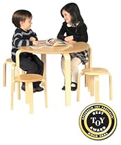 Hot Sale Guidecraft Nordic Table & Chairs Set