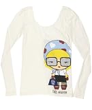 Harajuku Lovers Tres Mignon Frenchie Long Sleeve Tee Shirt
