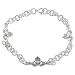 Sterling Silver Claddagh Bracelet