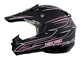Vega Pink Pinstripe Extra Small NBX-PRO Off-Road Helmet
