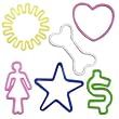 Silly Bandz Basic Shapes - 24 pcs.