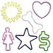 Silly Bandz Basic Shapes