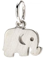 Dogeared Elephant Charm, Sterling Silver