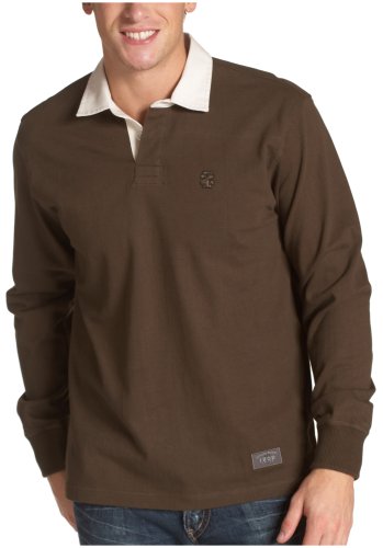 IZOD Men's Long Sleeved Rugby Shirt