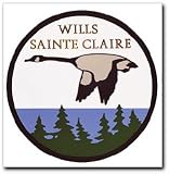 Signpast Reproduction Vintage Sign, WILLS SAINTE CLAIRE