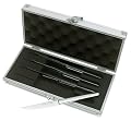 Wüsthof 4-Piece Stainless-Steel Steak Knife Set with Storage Box