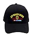 Patchtown 24th Infantry Division - Korean War Veteran Hat/Ballcap (Black) Adjustable One Size Fits Most