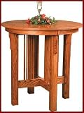 Craftsman Mission Pub Table-Cherry (Natural Finish)