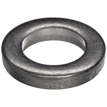 18-8 Stainless Steel Round Shim, Unpolished (Mill) Finish, Annealed - Full Hard Temper, Standard Tolerance, Inch, Meets ASTM A666 Specifications