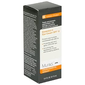 Murad Environmental Shield Essential-C Eye Cream SPF 15, Step 3 Hydrate/Protect, 0.5 fl oz (15 ml)