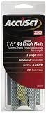 AccuSet A301509 1-1 2-Inch 15 Gauge Galvanized Angled Finish Nail