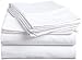 Rajlinen Luxury 600-Thread-Count Sateen King Sheet Set, White Solid 15 Inch deep pocket (1 Flat sheet, 1 Fitted sheet & 2 Pillow case)