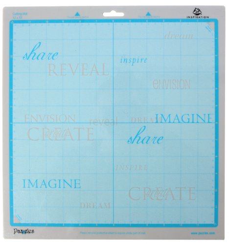 Pazzles Inspiration 12-Inch By 12-Inch Cutting Mat, 2-Pack Pazzles Inspiration 12-Inch By 12-Inch Cutting Mat, 2-Pack