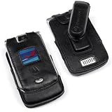 Motorola Leather Case with Clip for the RAZR V3