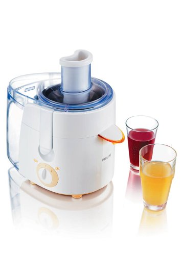 Philips HR1851 Juice Extractor - White
