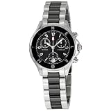 Michele Women's MWW12C000004 Tahitian Black Dial Watch
