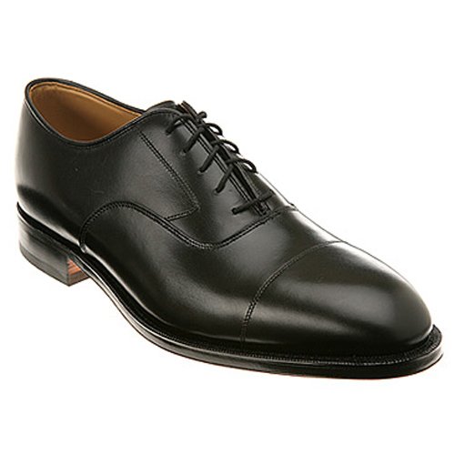 Johnston & Murphy Men's Hyde Park II Oxfords,Black Smooth European Calf,9 D US