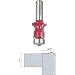 Freud 85-013 1-Inch No-Drip Bit Edge Router Bit