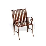 Jack Post Copper Ridge Folding Arm Chair in Antique Copper Finish