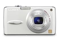 Panasonic DMC-FX01W 6MP Compact Digital Camera with 3.6x Optical Image Stabilized Zoom (White)