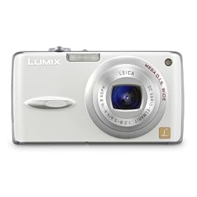 Panasonic DMC-FX01W 6MP Compact Digital Camera with 3.6x Optical Image Stabilized Zoom...